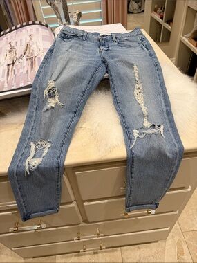Frame Light Blue Distressed Women’s Jeans